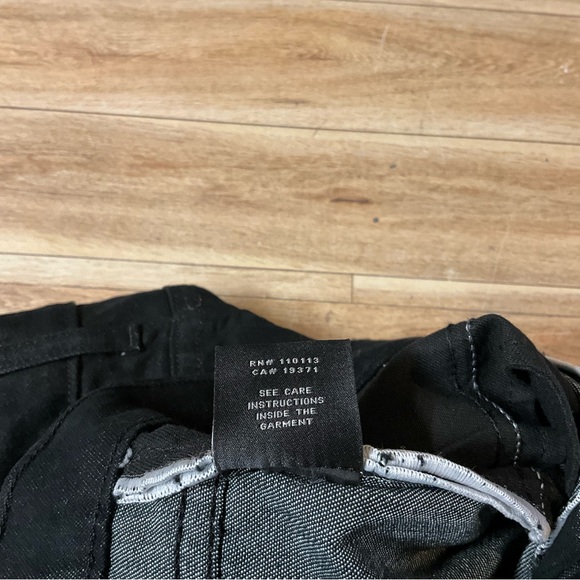 New! Rock & Republic Stretch Black Denim Jeans Skinny Ankle Rear Zipper 31 27 - Picture 11 of 11